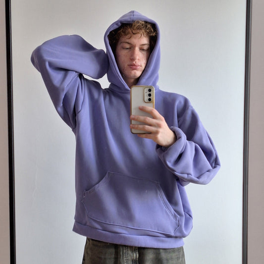 Boxy w Odcieniu Lawendy