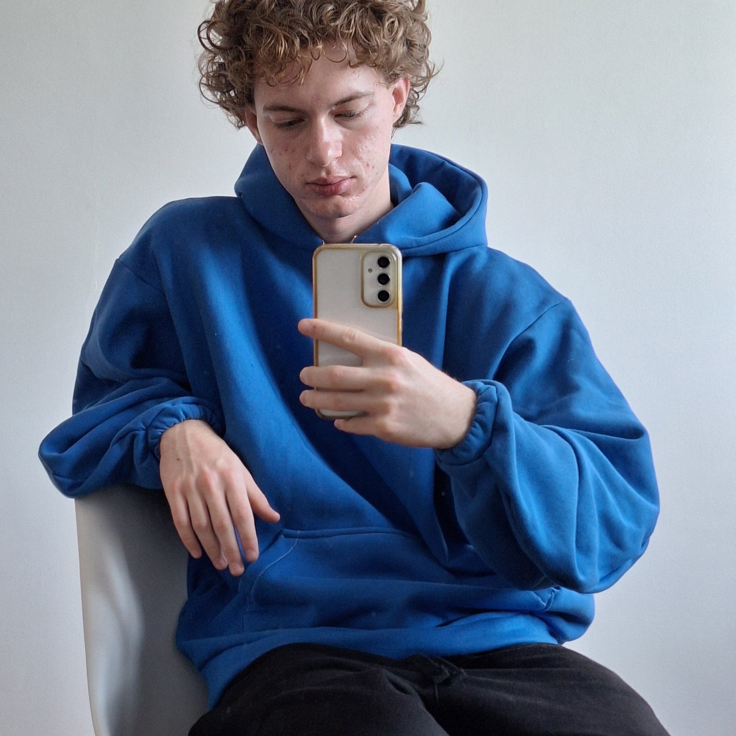 Boxy Niebieski Spokój